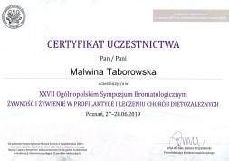 dietetyk sibo Poznań żywność i żywienie w profilaktyce i leczeniu chorób dietozależnych